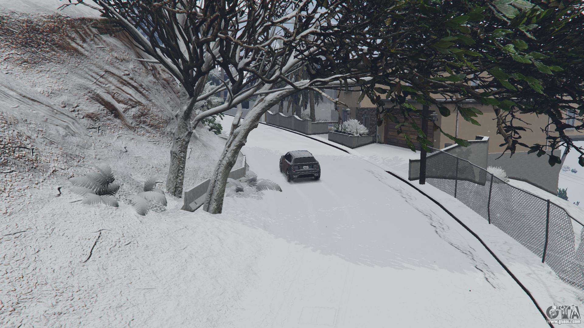 Snow in gta 5 фото 42