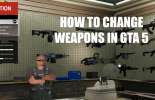 Change weapons in GTA 5