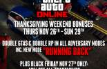 Thanksgiving weekend in GTA Online