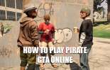 Ways to play a pirate in GTA 5 online