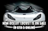 Ocelot Locust now in GTA 5 Online