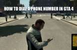 How to dial the phone in GTA 4
