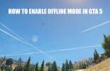 Enable the offline mode in GTA 5
