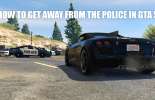 Ways to escape from the police in GTA 5
