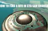 Where in GTA San Andreas find the UFO