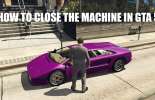 Closure of the machine in GTA 5