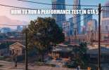 The performance test in GTA 5