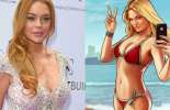 Lindsay Lohan against GTA 5