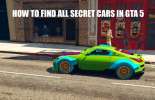 Ways to find in, GTA 5 secret cars