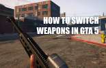 Switching weapons in GTA 5