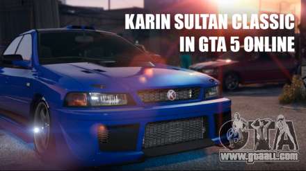 Karin Sultan Classic went on sale in GTA 5 Online