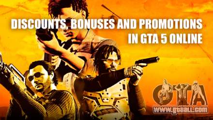Discounts, promotions, passing in GTA 5 Online this week