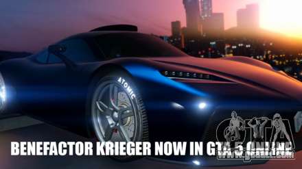 New Benefactor Krieger and race in GTA 5 Online