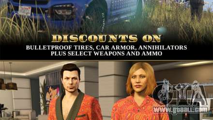 This week only - exclusive items and discounts in GTA Online