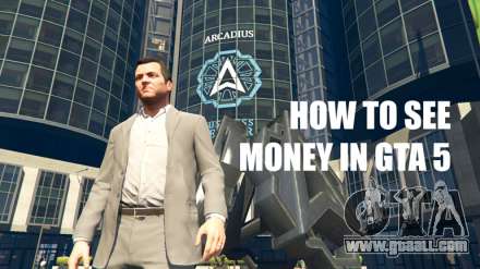 How to watch money in GTA 5