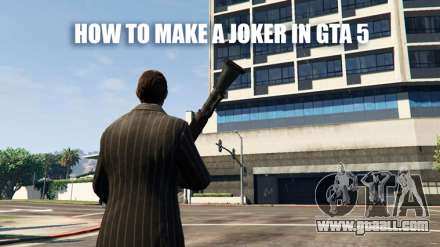 How to make the Joker in GTA 5