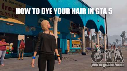 How to dye your hair in GTA 5 online