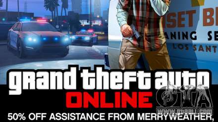 GTA Online: minus 50% on VIP services