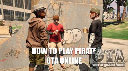 How to play pirate GTA 5 online