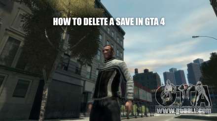 Remove savegames in GTA 4