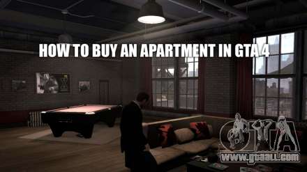 Buying a house in GTA 4: how to do it