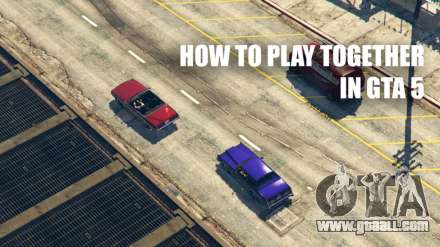How to play together in GTA 5 online