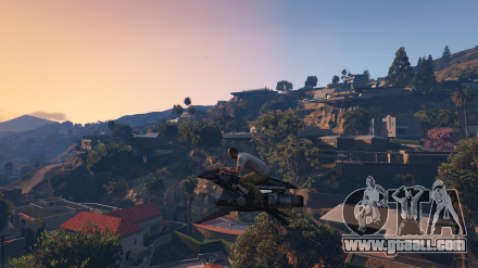 Ways to fly on a motorcycle in GTA 5 online