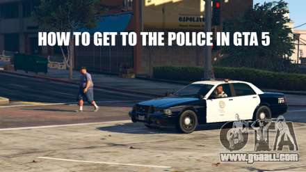 How to get to the police in GTA 5