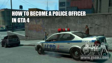 Become a cop in GTA 4: how to do it