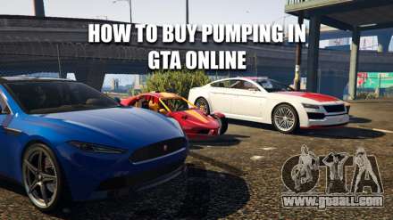 How to buy pumping in GTA 5 online