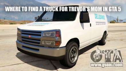 Van for Trevor's mom GTA 5: where to find her and the truck with the medicine