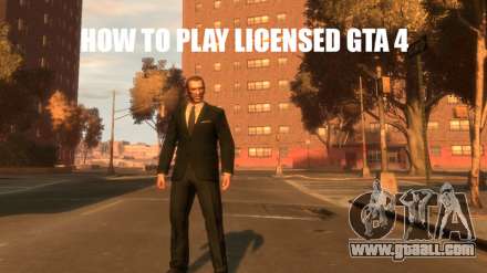 License GTA 4: how to play