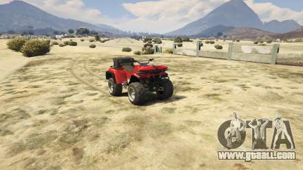 Nagasaki Blazer Lifeguard from GTA 5 - screenshots, features and description of this ATV.