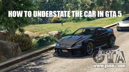 How to understate a car in GTA 5