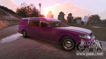 Available in GTA Online hearse 