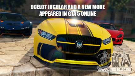 Ocelot Jugular and a new mode appeared in GTA 5 Online
