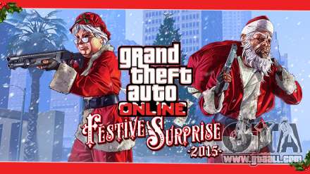 Celebrate the New year in GTA Online - Festive surprise