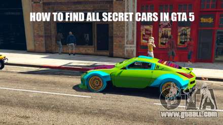 How to find the GTA 5 secret cars