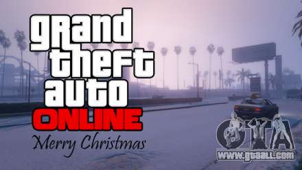 First snow and new year presents in GTA Online