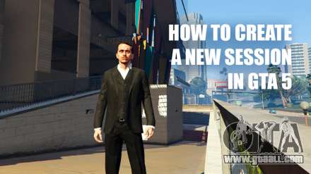 Create a session in GTA 5 online