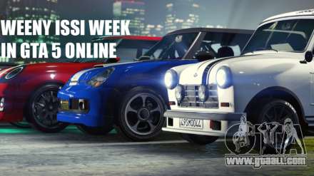 Dedicated Weeny Issi week and other current news from the world of GTA 5 Online