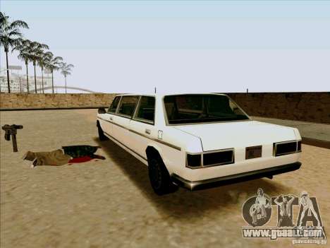 Admiral Limo for GTA San Andreas