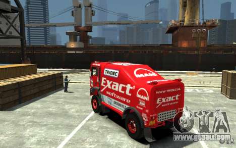 MAN TGA Rally Truck for GTA 4