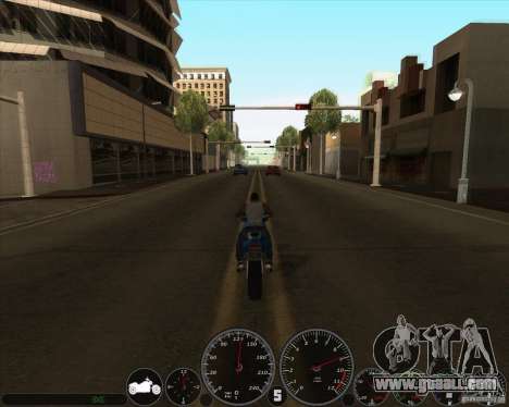 memphis Speedometer v2.0 for GTA San Andreas