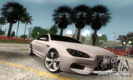 BMW M6 Coupe 2013 for GTA San Andreas