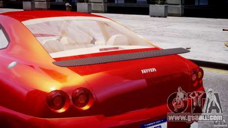 Ferrari 612 Scaglietti custom for GTA 4