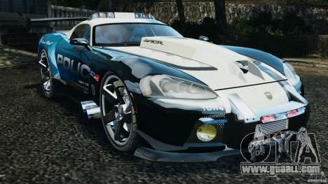 Dodge Viper SRT-10 ACR ELITE POLICE [ELS] for GTA 4