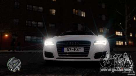 Audi A7 Sportback for GTA 4