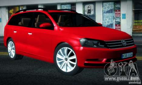 Volkswagen Passat B7 2012 for GTA San Andreas