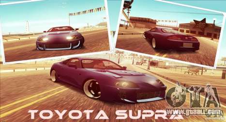 Toyota Supra for GTA San Andreas